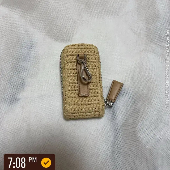 [BUNJANG] Prada Raffia Pouch / 프라다 라피아 파우치 ₩마지막가격₩