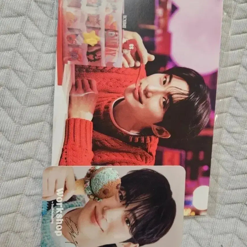[BUNJANG] Byun Wooseok Baskin Robbins Photocard Bundle Set / 변우석 배스킨라빈스 포카 포토카드 엽서 일괄