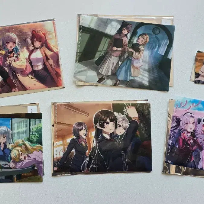 [BUNJANG] Nijisanji Clear File Bundle Set / 니지산지 클리어파일 굿즈 세트