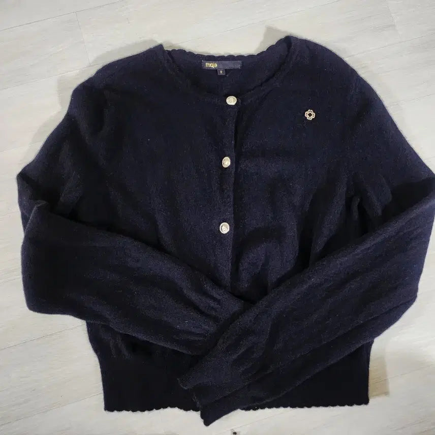 [BUNJANG] Maje Wool Cashmere Scallop Cardigan / [마쥬] 울 캐시미어 스캘럽 가디건
