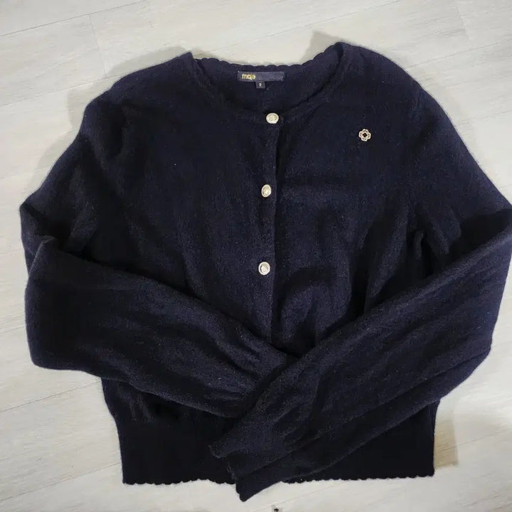 [BUNJANG] Maje Wool Cashmere Scallop Cardigan / [마쥬] 울 캐시미어 스캘럽 가디건