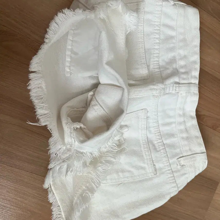 [BUNJANG] White Short Pants / 화이트 숏팬츠 반바지