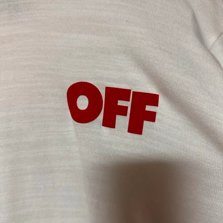 [BUNJANG] Off-White Hoodie (S) / S) 한글택 - 오프화이트 후드