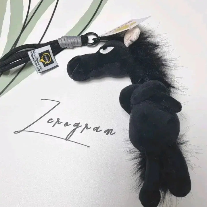 [SOLD OUT] 블랙말 검정말 인형키링