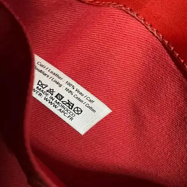 [BUNJANG] A.P.C. Betty Crossbody Bag Red / 아페쎄 베티 크로스백 레드