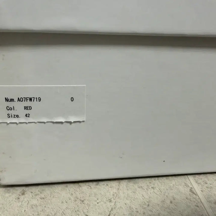 [BUNJANG] Mihara Yasuhiro Baker Red / [42] 미하라야스히로 베이커 레드