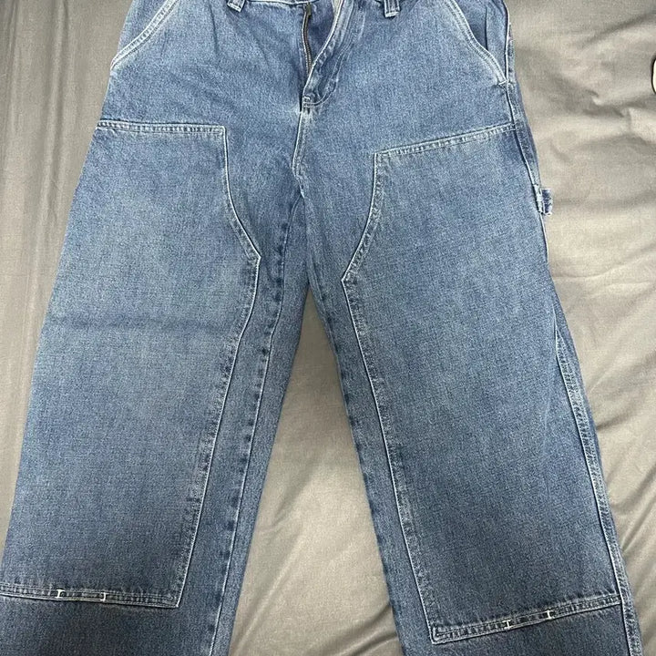 [BUNJANG] Stussy Denim Work Pants Blue 30 Double Knee / 스투시 데님 워크 팬츠 블루 30 더블니