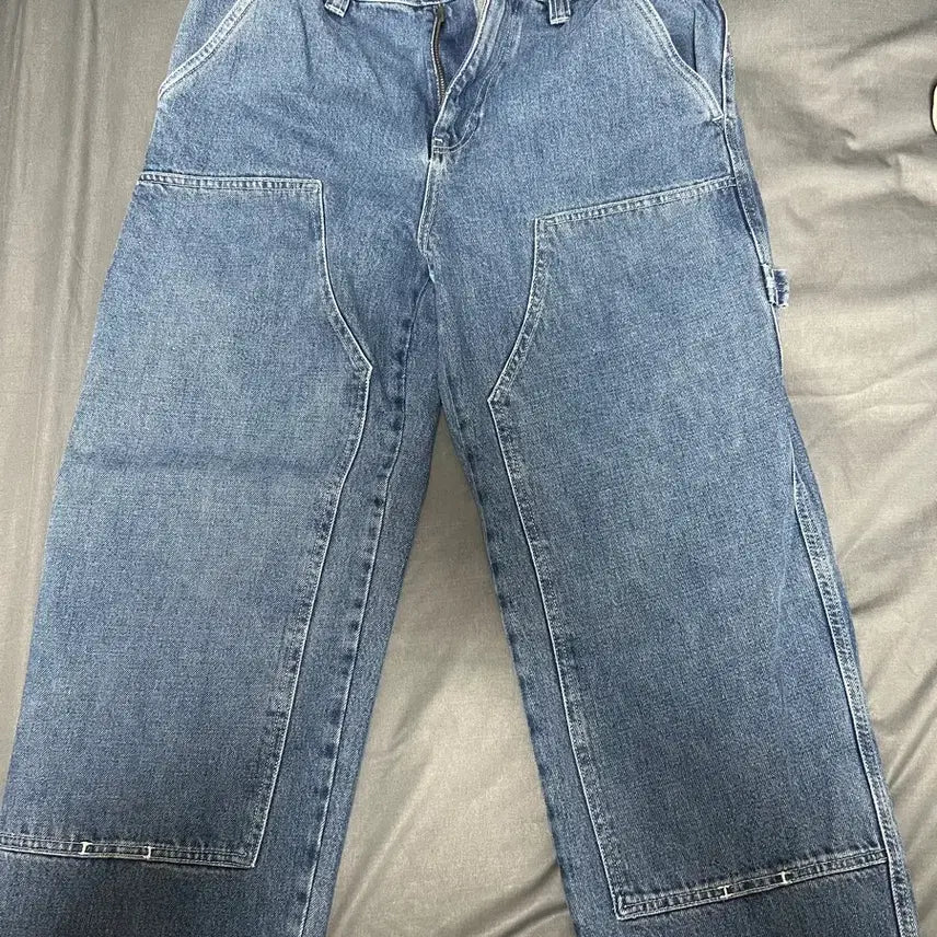 [BUNJANG] Stussy Denim Work Pants Blue 30 Double Knee / 스투시 데님 워크 팬츠 블루 30 더블니