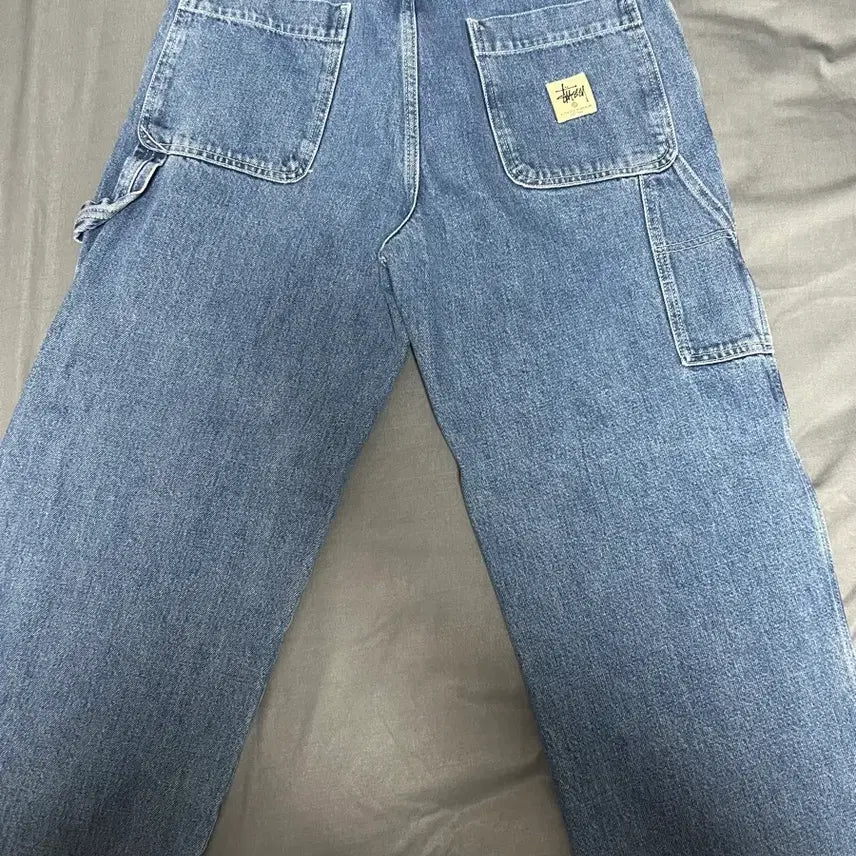 [BUNJANG] Stussy Denim Work Pants Blue 30 Double Knee / 스투시 데님 워크 팬츠 블루 30 더블니