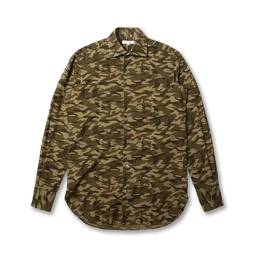 [BUNJANG] Ring Jacket Camouflage Classic Casual Shirt / 링자켓 [Ring Jacket] 카모플라쥬 클래식 캐주얼 셔츠