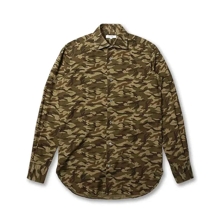 [BUNJANG] Ring Jacket Camouflage Classic Casual Shirt / 링자켓 [Ring Jacket] 카모플라쥬 클래식 캐주얼 셔츠