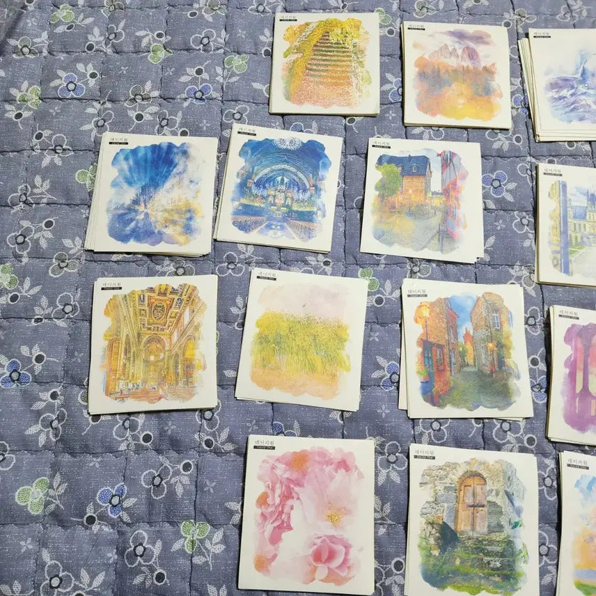 [BUNJANG] Daisy One Scenery Background Illustration Set / 183장 데이지원 풍경 배경 인스 다꾸 18종