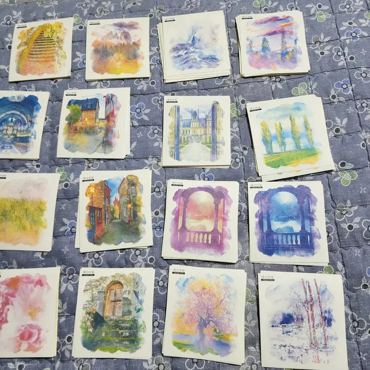 [BUNJANG] Daisy One Scenery Background Illustration Set / 183장 데이지원 풍경 배경 인스 다꾸 18종