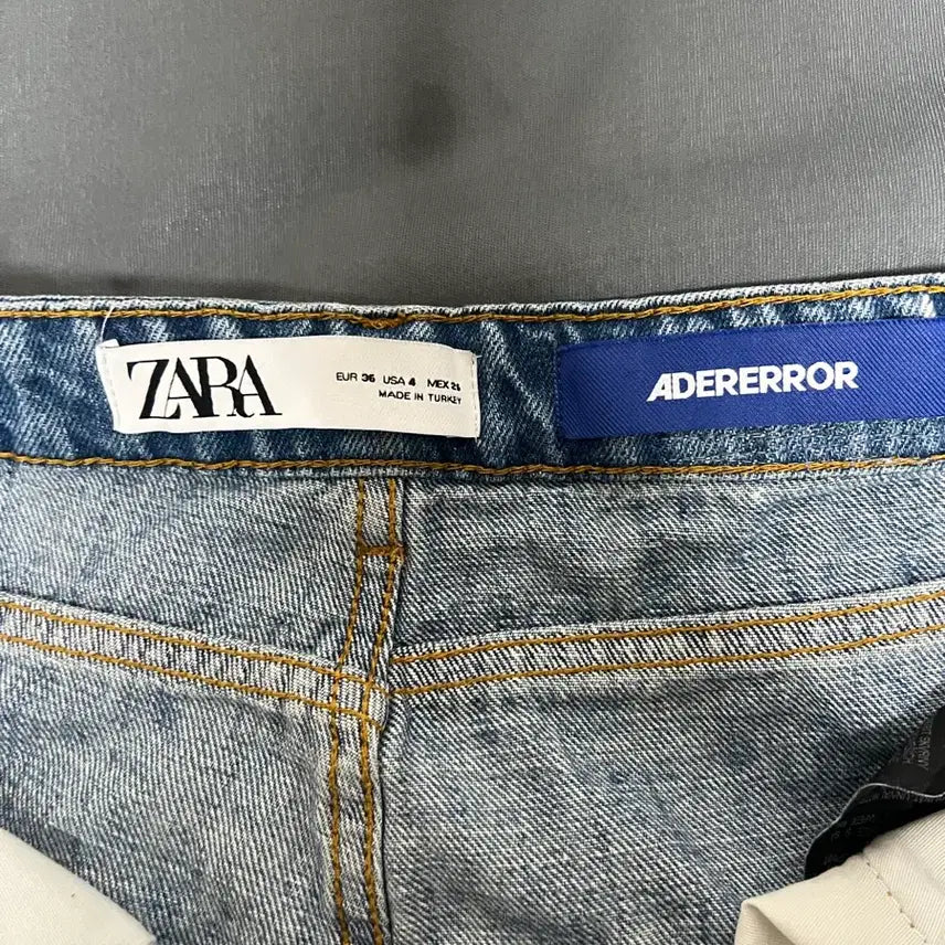 [BUNJANG] ZARA x ADERERROR Patchwork Jeans Blue 36 / 자라 x 아더에러 패치워크 진 블루 36