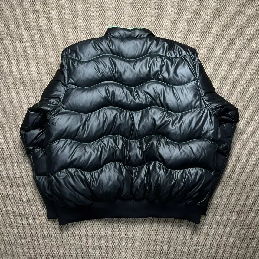 [BUNJANG] Adidas Wave Padded Jacket Black Big Size 125 / 아디다스 웨이브 패딩 블랙 빅사이즈 125
