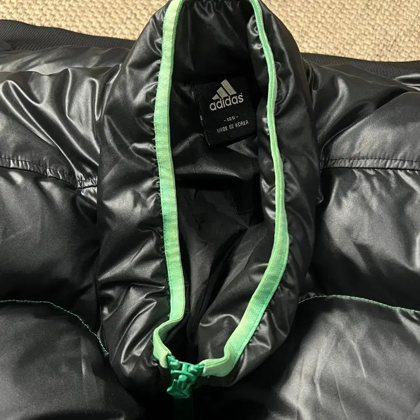 [BUNJANG] Adidas Wave Padded Jacket Black Big Size 125 / 아디다스 웨이브 패딩 블랙 빅사이즈 125