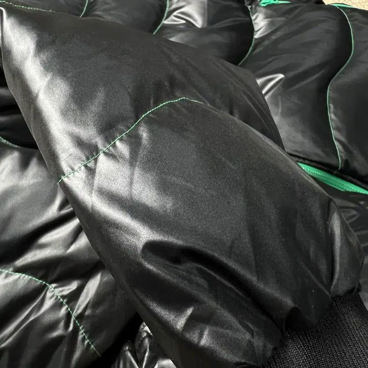 [BUNJANG] Adidas Wave Padded Jacket Black Big Size 125 / 아디다스 웨이브 패딩 블랙 빅사이즈 125