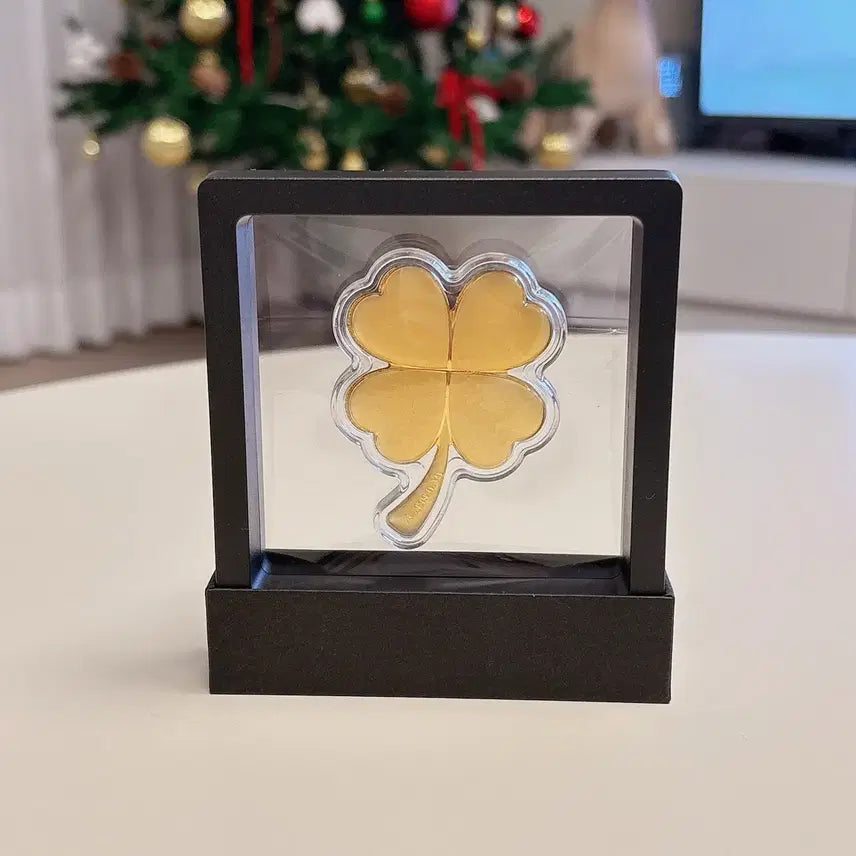 [BUNJANG] 24K 0.1g Clover Pendant / 선물추천) 24k 0.1그램 클로버 (선물용 케이스 같이 드려요)