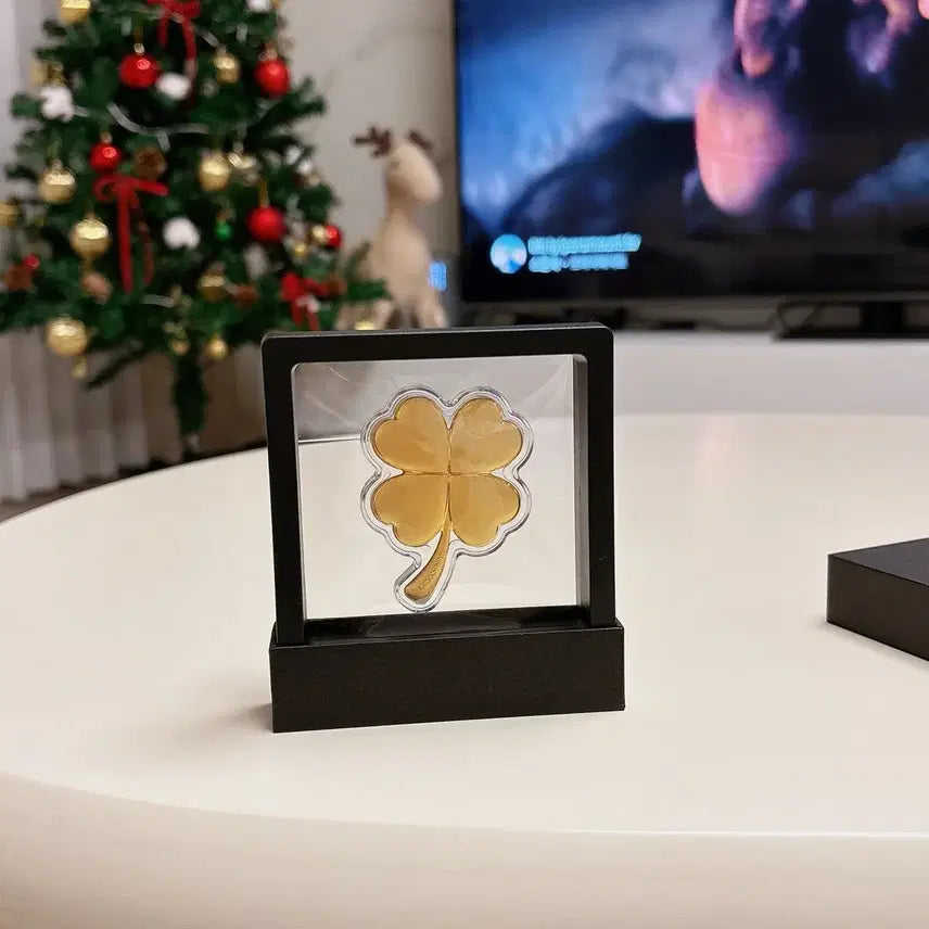 [BUNJANG] 24K 0.1g Clover Pendant / 선물추천) 24k 0.1그램 클로버 (선물용 케이스 같이 드려요)