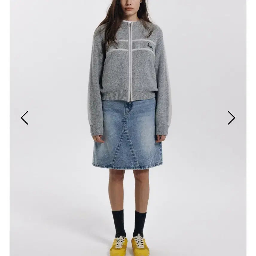 [BUNJANG] Heize Zip-up Cardigan / 헤이그 집업가디건