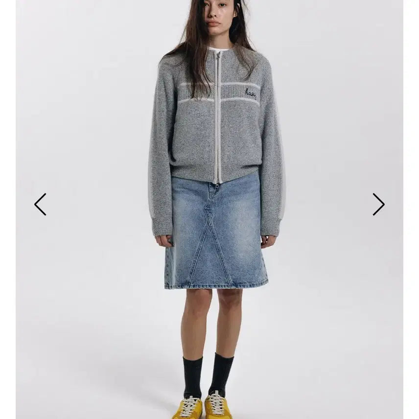 [BUNJANG] Heize Zip-up Cardigan / 헤이그 집업가디건