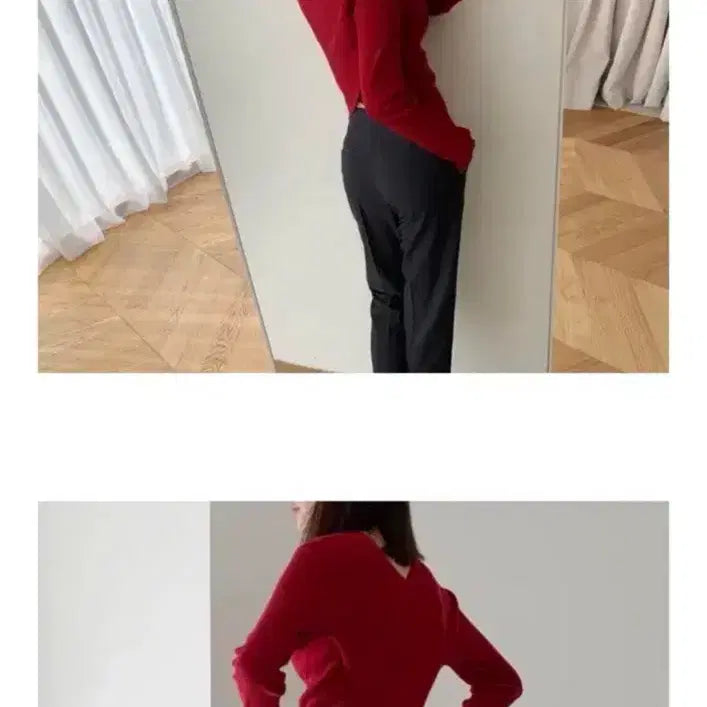 [BUNJANG] Sie Back Wrap Knit / Sie (구 더 실루엣) 백 랩 니트