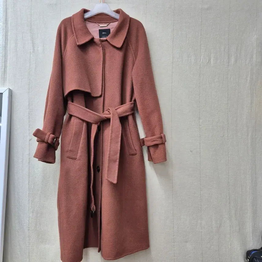 [BUNJANG] Roem Wool 100% Long Coat / 로엠 핸드메이드 울100%롱코트  55~66