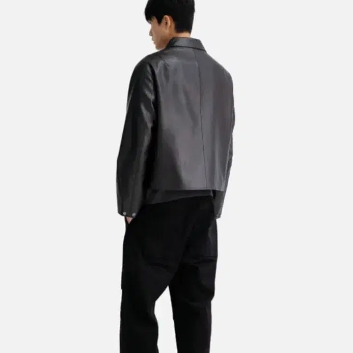 [BUNJANG] Essential by EQL Vegan Leather Jacket XL / 에센셜바이이큐엘 비건레더 자켓 xl