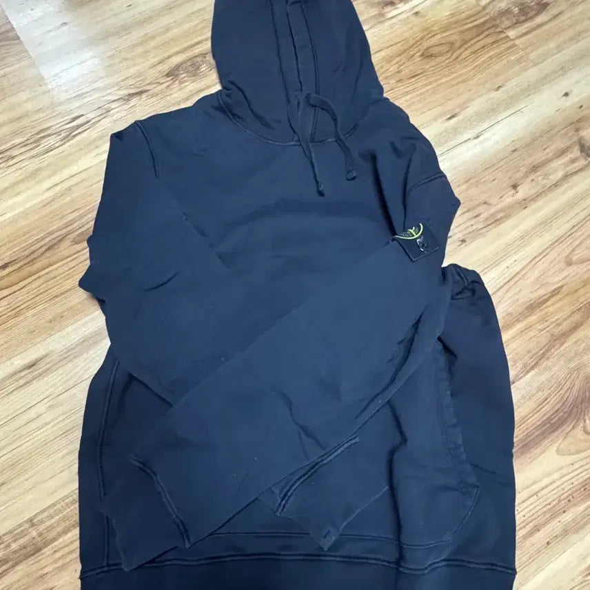 [BUNJANG] Stone Island Hoodie Black XXL / 스톤아일랜드 후드티 판매합니다