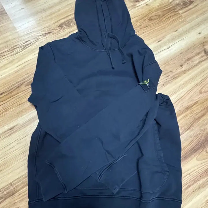 [BUNJANG] Stone Island Hoodie Black XXL / 스톤아일랜드 후드티 판매합니다