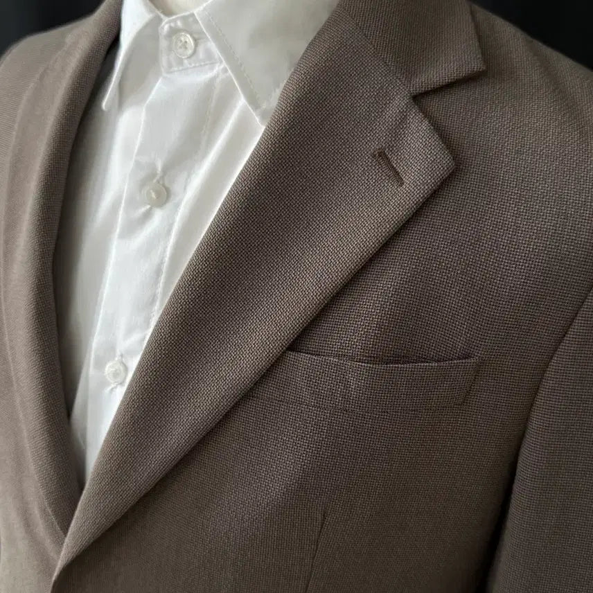 [BUNJANG] Summer Suit Set Brown / 남자정장 여름정장상하의셋업 브라운 L, XL, 2XL사이즈, 민트급