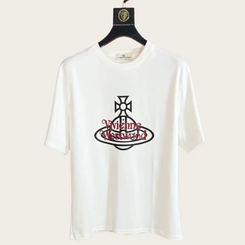 [BUNJANG] Vivienne Westwood Big Logo T-shirt / 비비안웨스트우드 반발티 블랙 화이트 빅로고 여름 남여공용