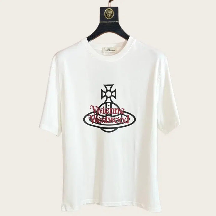 [BUNJANG] Vivienne Westwood Big Logo T-shirt / 비비안웨스트우드 반발티 블랙 화이트 빅로고 여름 남여공용