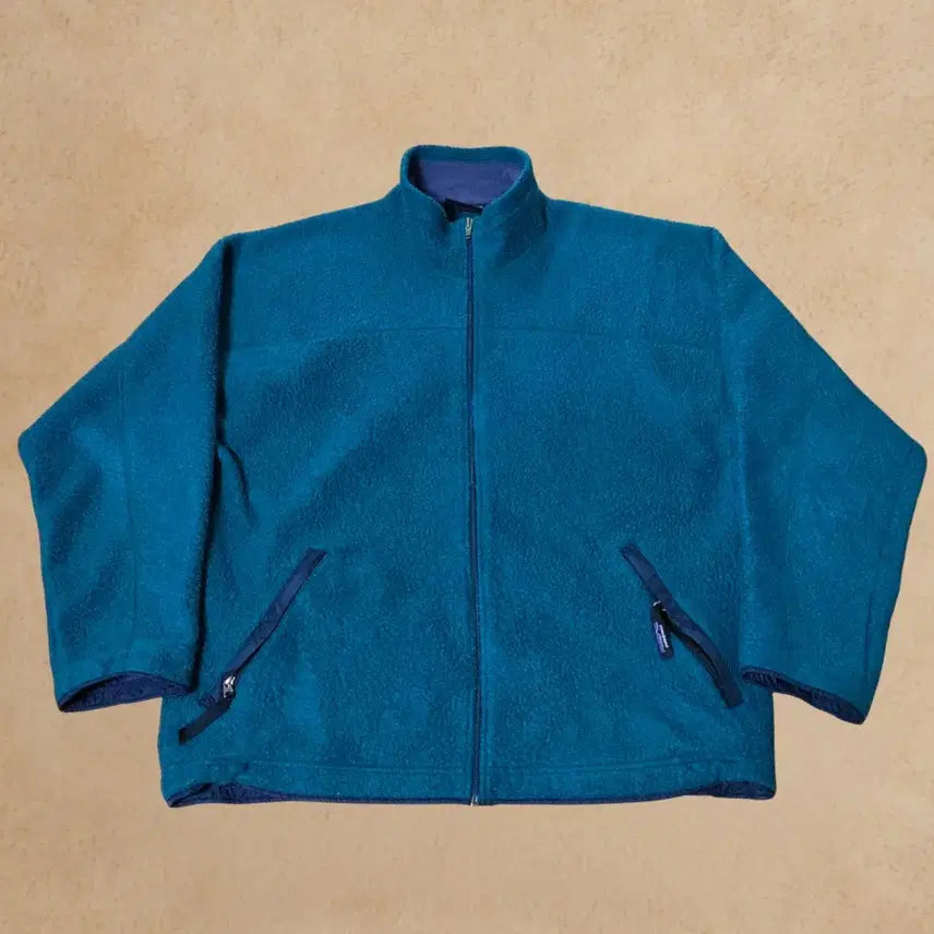 [BUNJANG] Patagonia 90s Teal Blue Synchilla Fleece Jacket / (L)파타고니아 90s 틸블루 신칠라 플리스 자켓 후리스