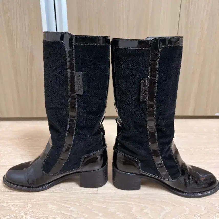 [BUNJANG] Chanel Buckle Mid Boots / 샤넬 버클 미들부츠