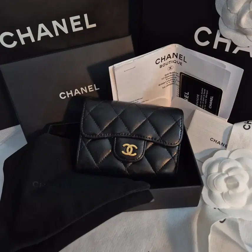 [BUNJANG] Chanel Classic Card Wallet / 샤넬 블랙 클래식 카드지갑