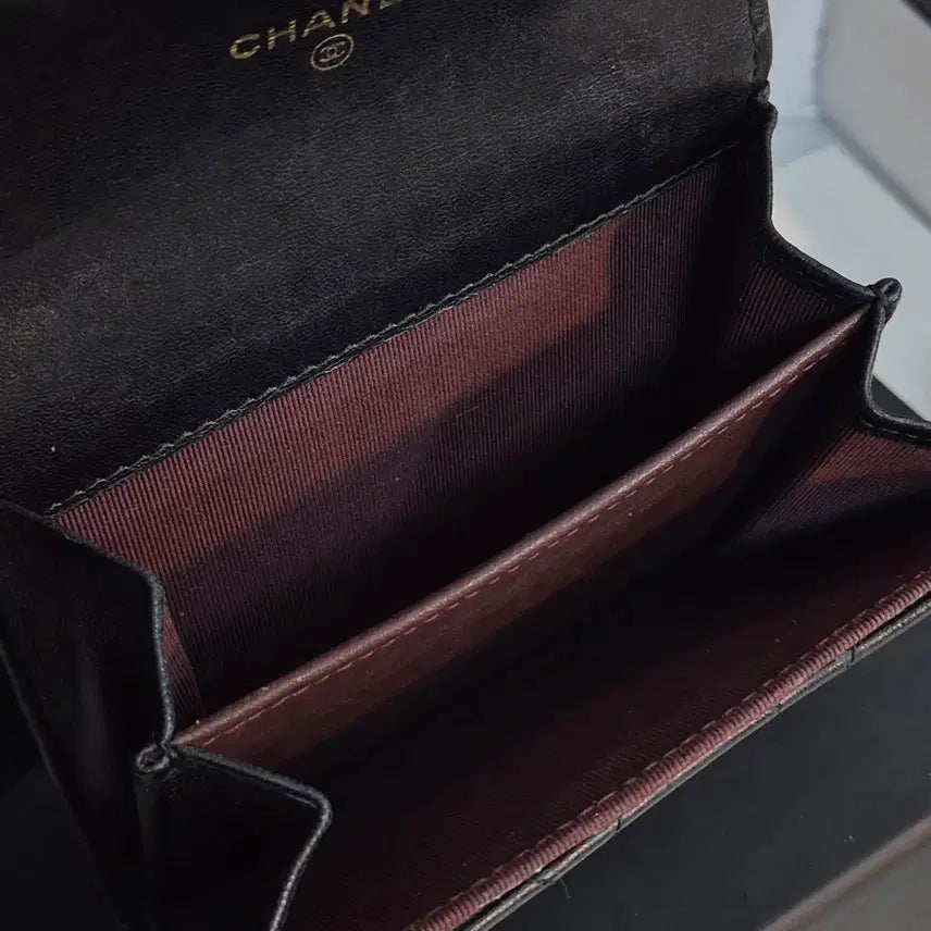 [BUNJANG] Chanel Classic Card Wallet / 샤넬 블랙 클래식 카드지갑