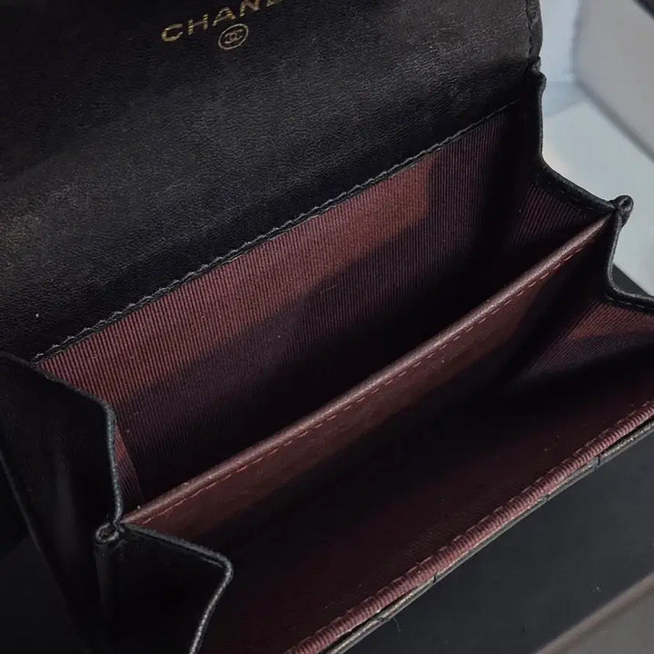 [BUNJANG] Chanel Classic Card Wallet / 샤넬 블랙 클래식 카드지갑