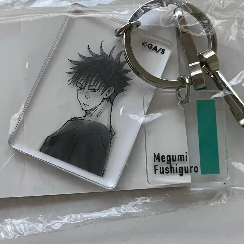 [BUNJANG] Jujutsu Kaisen Megumi Acrylic Keyring / 미개봉) 주술회전 메구미 점프샵 원화 아크릴키링