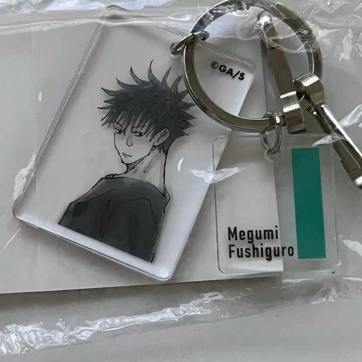 [BUNJANG] Jujutsu Kaisen Megumi Acrylic Keyring / 미개봉) 주술회전 메구미 점프샵 원화 아크릴키링
