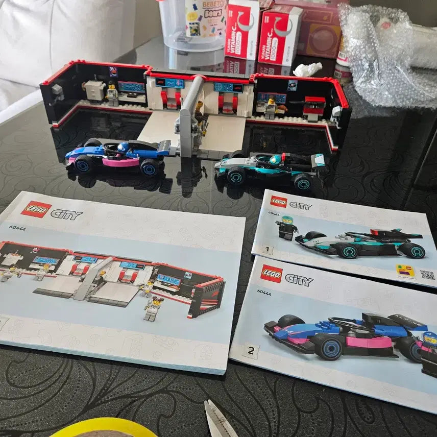 [BUNJANG] Lego 60444 F1 Pit Stop Mercedes-AMG &amp; Alpine Set / 레고 60444 F1 정비소 Mercedes-AMG &amp; Alpine 단종