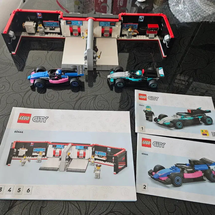 [BUNJANG] Lego 60444 F1 Pit Stop Mercedes-AMG &amp; Alpine Set / 레고 60444 F1 정비소 Mercedes-AMG &amp; Alpine 단종