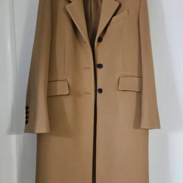 [BUNJANG] RAIVE Angora Blend Single Wool Coat_Camel / (단종) RAIVE 레이브 앙고라 블렌드 싱글 울 코트_카멜