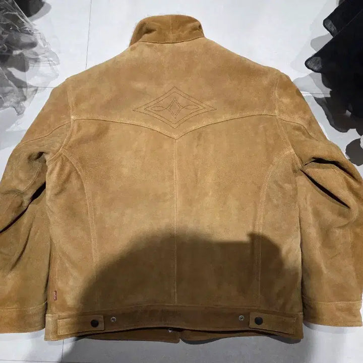 [BUNJANG] Levi's Premium Line Suede Shearling Sherpa / 리바이스 프리미엄라인 스웨이드 시어링 쉐르파