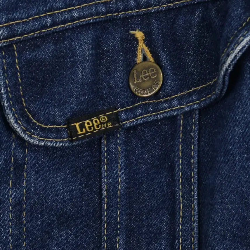 [BUNJANG] Lee 80s Vintage Storm Rider Denim Jacket / Lee 80s 빈티지 스톰라이더 데님 자켓 48R