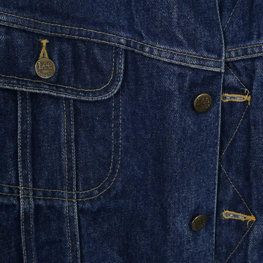 [BUNJANG] Lee 80s Vintage Storm Rider Denim Jacket / Lee 80s 빈티지 스톰라이더 데님 자켓 48R
