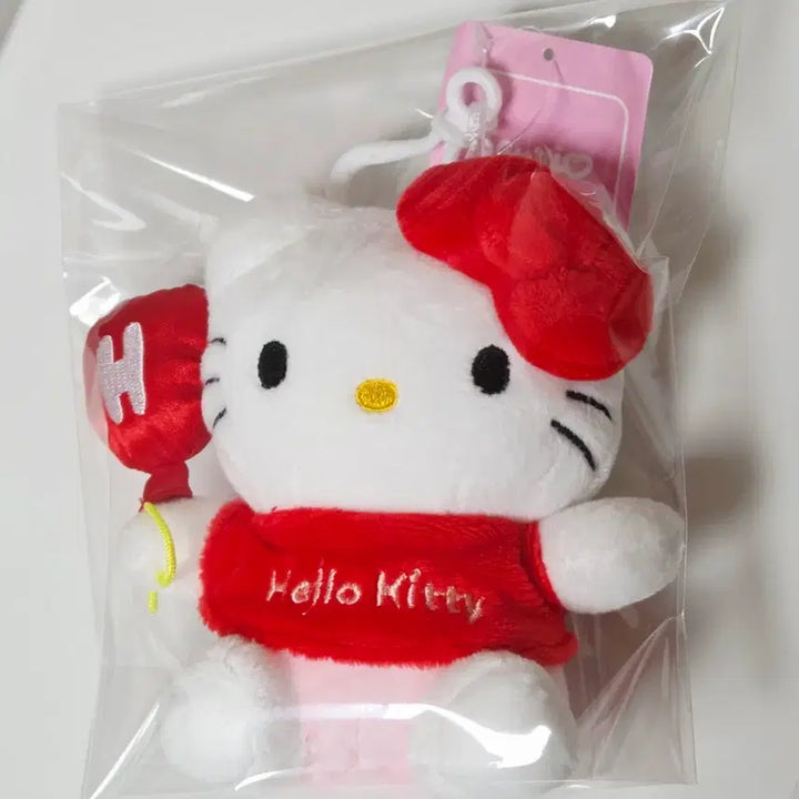[BUNJANG] Sanrio Hello Kitty Party Balloon Plush Doll / 산리오 파티풍선 헬로키티 인형