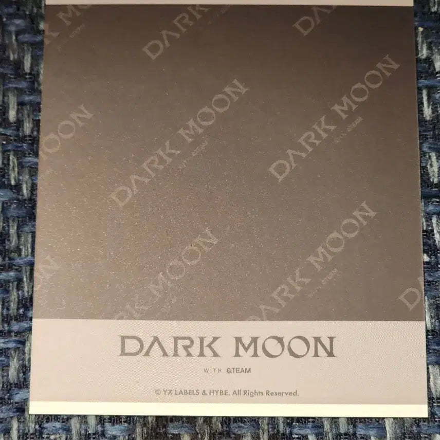 [BUNJANG] ENHYPEN Yuma Dark Moon Samidare Photocard / 앤팀 유마 다크문 폴라 사미다레 랜포