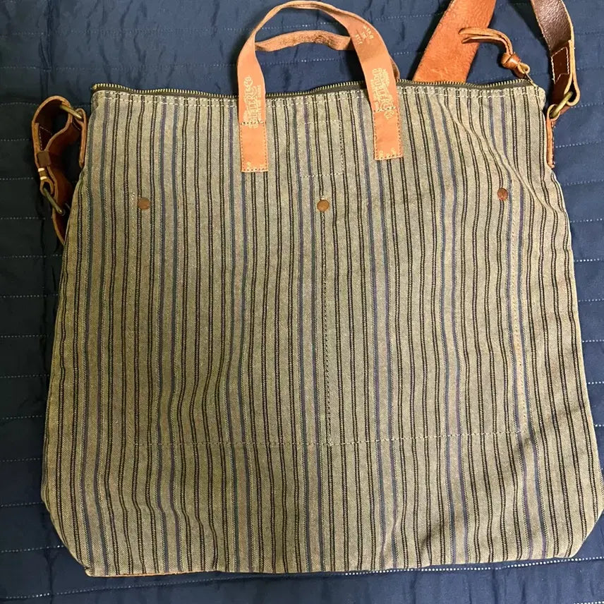 [BUNJANG] RRL Leather Tote Bag / 명작 RRL 가죽 토트백