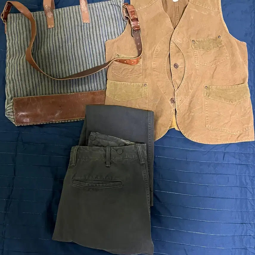 [BUNJANG] RRL Leather Tote Bag / 명작 RRL 가죽 토트백